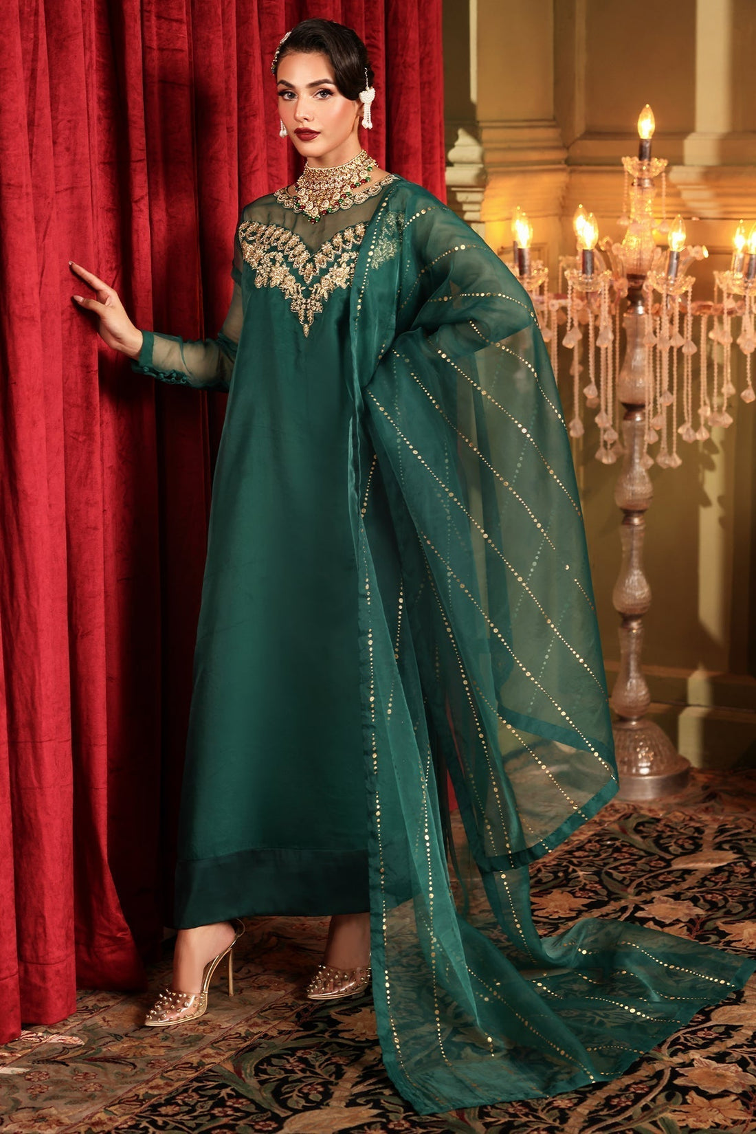 Charizma | Festive Pret | Charizma | CMA-4-010 - Pakistani Designer Dress - by Charizma | Type: Luxury - 100% Original at Saira Sultan