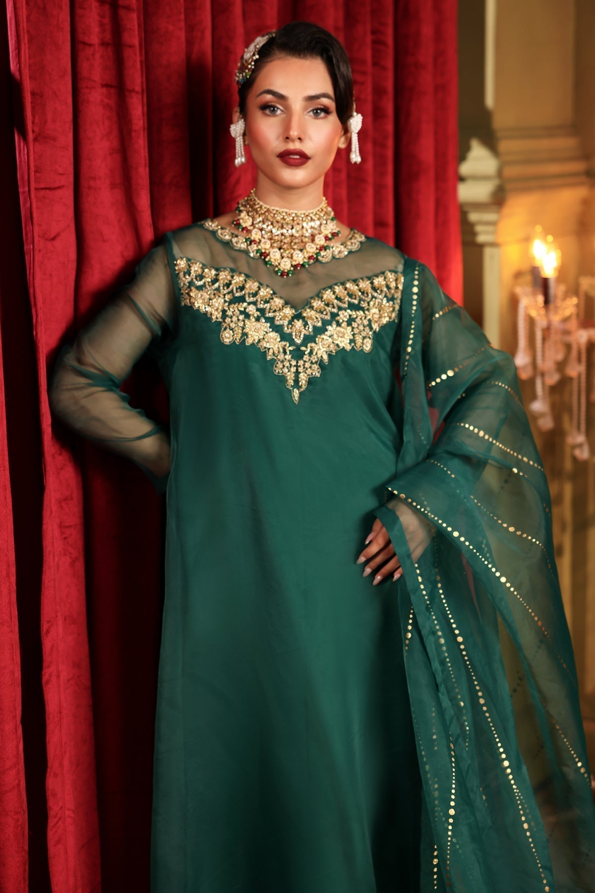 Charizma | Festive Pret | Charizma | CMA-4-010 - Pakistani Designer Dress - by Charizma | Type: Luxury - 100% Original at Saira Sultan