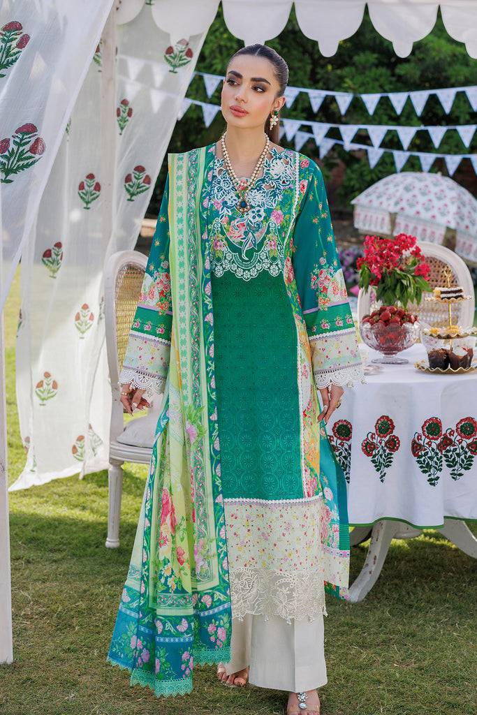 Rajbari | Exclusive Printkari 2024 | 2-A - Pakistani Designer Dress - by Rajbari | Type: Casuals - 100% Original at Saira Sultan