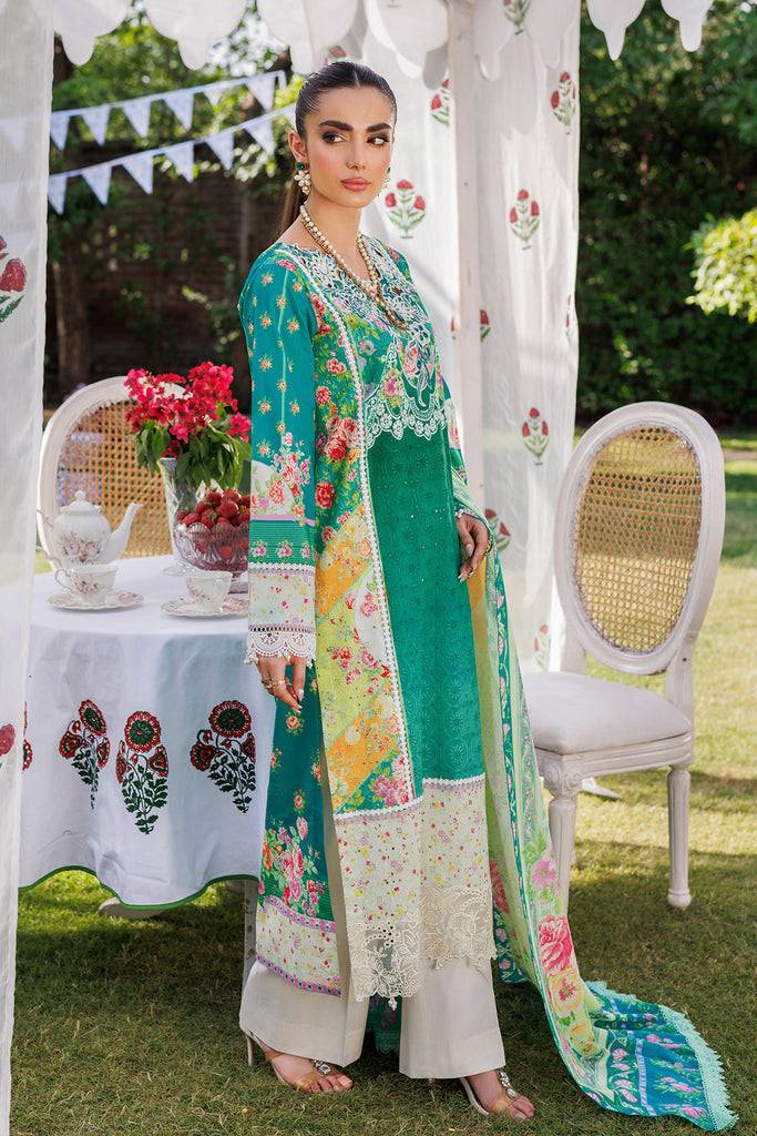 Rajbari | Exclusive Printkari 2024 | 2-A - Pakistani Designer Dress - by Rajbari | Type: Casuals - 100% Original at Saira Sultan