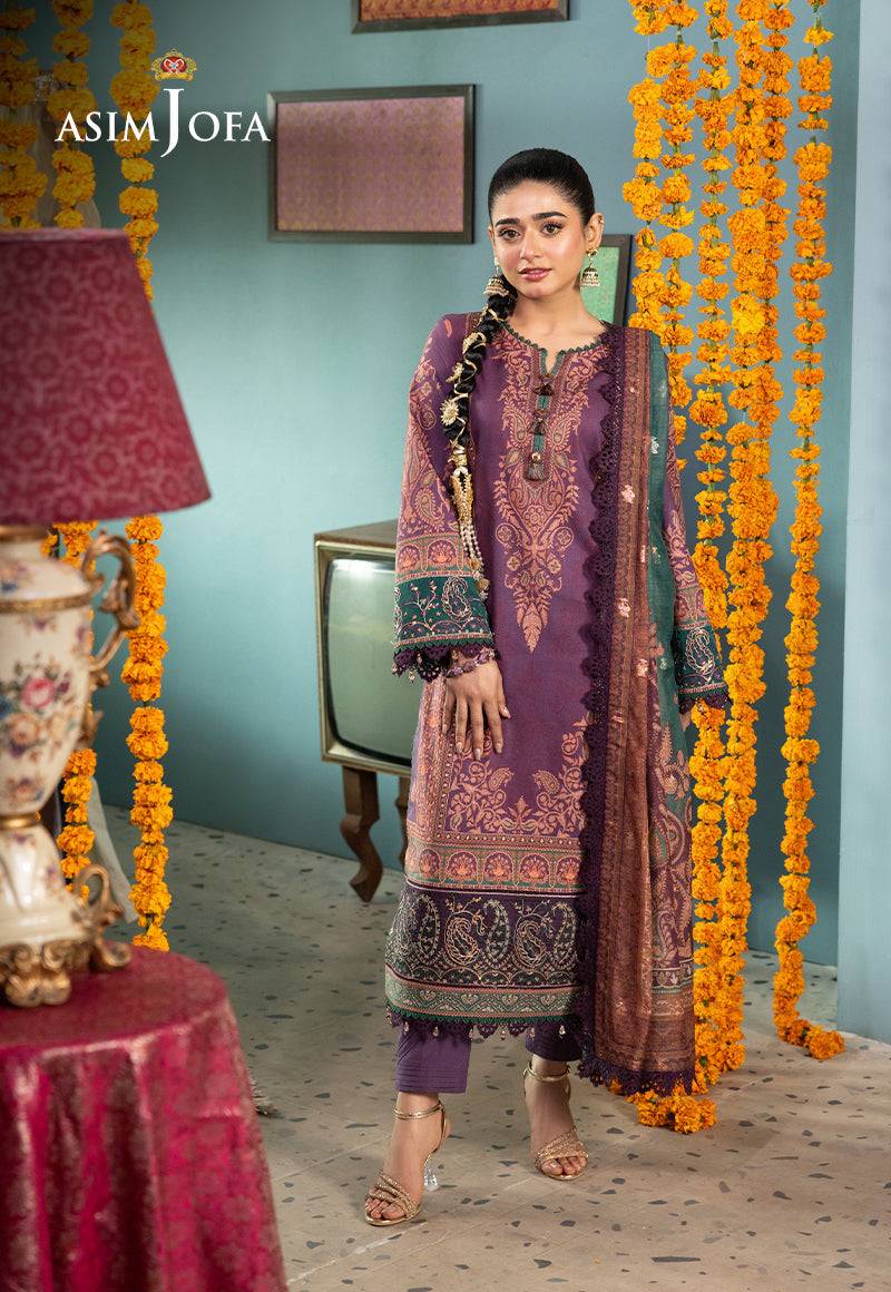 Asim Jofa | Asra Festive Essentials | AJRA-02 - Pakistani Designer Dress - by Asim Jofa | Type: Luxury - 100% Original at Saira Sultan