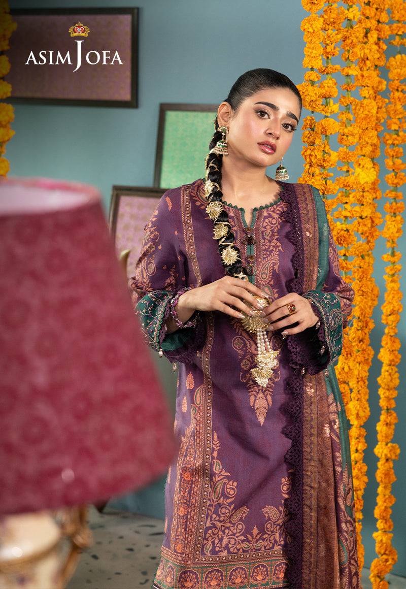 Asim Jofa | Asra Festive Essentials | AJRA-02 - Pakistani Designer Dress - by Asim Jofa | Type: Luxury - 100% Original at Saira Sultan