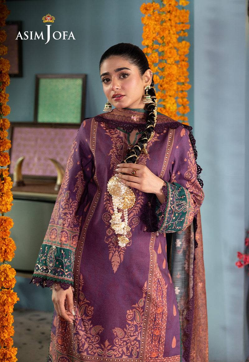 Asim Jofa | Asra Festive Essentials | AJRA-02 - Pakistani Designer Dress - by Asim Jofa | Type: Luxury - 100% Original at Saira Sultan