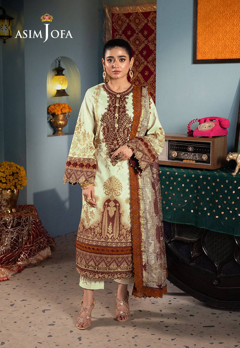 Asim Jofa | Asra Festive Essentials | AJRA-05 - Pakistani Designer Dress - by Asim Jofa | Type: Luxury - 100% Original at Saira Sultan