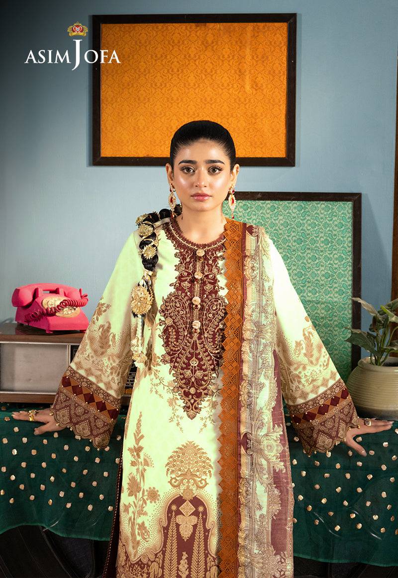 Asim Jofa | Asra Festive Essentials | AJRA-05 - Pakistani Designer Dress - by Asim Jofa | Type: Luxury - 100% Original at Saira Sultan