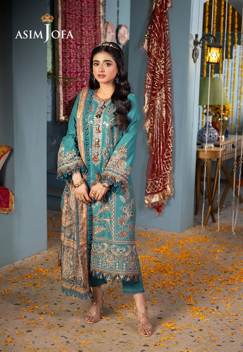 Asim Jofa | Asra Festive Essentials | AJRA-10 - Pakistani Designer Dress - by Asim Jofa | Type: Luxury - 100% Original at Saira Sultan