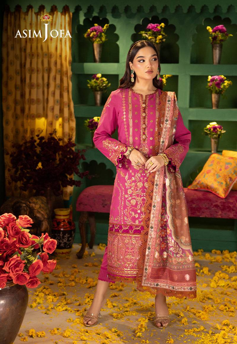 Asim Jofa | Asra Festive Essentials | AJRA-11 - Pakistani Designer Dress - by Asim Jofa | Type: Luxury - 100% Original at Saira Sultan