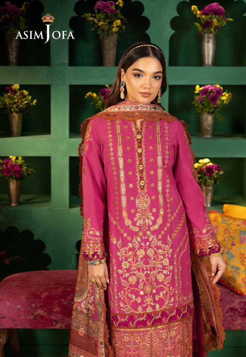 Asim Jofa | Asra Festive Essentials | AJRA-11 - Pakistani Designer Dress - by Asim Jofa | Type: Luxury - 100% Original at Saira Sultan