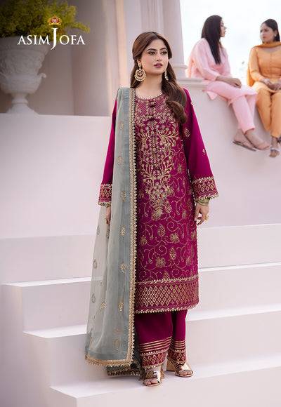 Asim Jofa | Dhanak Rang Collection | AJCF-12 - Pakistani Designer Dress - by Asim Jofa | Type: Formal - 100% Original at Saira Sultan