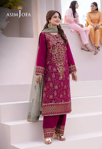 Asim Jofa | Dhanak Rang Collection | AJCF-12 - Pakistani Designer Dress - by Asim Jofa | Type: Formal - 100% Original at Saira Sultan