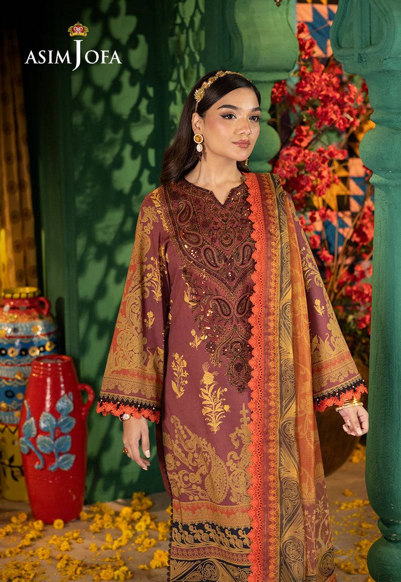 Asim Jofa | Asra Festive Essentials | AJRA-04 - Pakistani Designer Dress - by Asim Jofa | Type: Luxury - 100% Original at Saira Sultan
