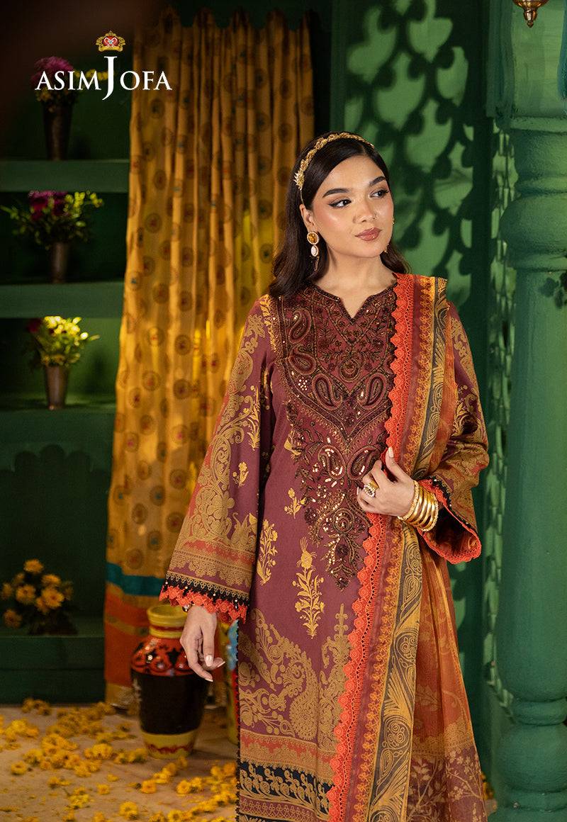 Asim Jofa | Asra Festive Essentials | AJRA-04 - Pakistani Designer Dress - by Asim Jofa | Type: Luxury - 100% Original at Saira Sultan