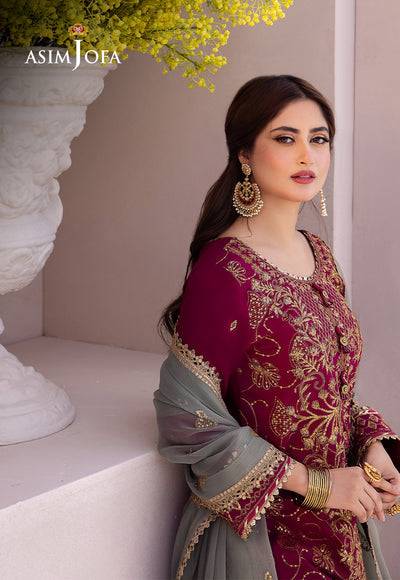 Asim Jofa | Dhanak Rang Collection | AJCF-12 - Pakistani Designer Dress - by Asim Jofa | Type: Formal - 100% Original at Saira Sultan