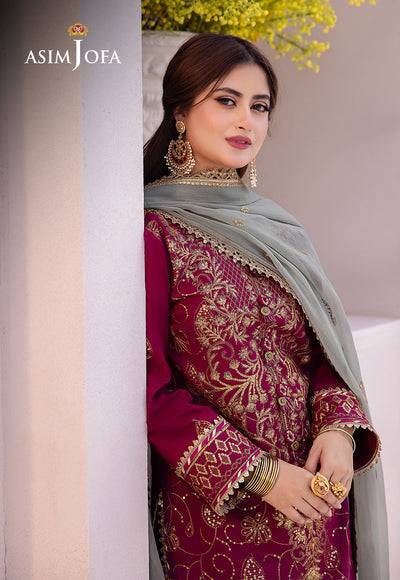 Asim Jofa | Dhanak Rang Collection | AJCF-12 - Pakistani Designer Dress - by Asim Jofa | Type: Formal - 100% Original at Saira Sultan
