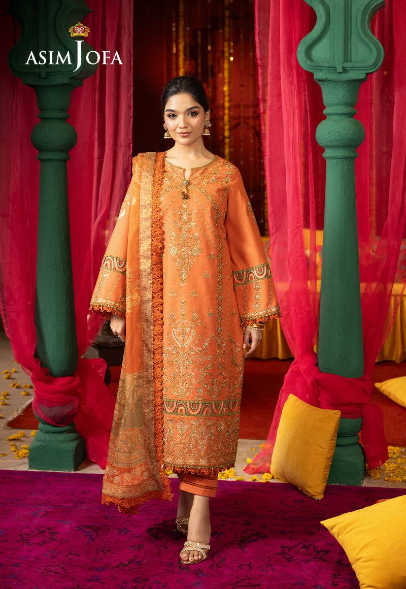 Asim Jofa | Asra Festive Essentials | AJRA-14 - Pakistani Designer Dress - by Asim Jofa | Type: Luxury - 100% Original at Saira Sultan