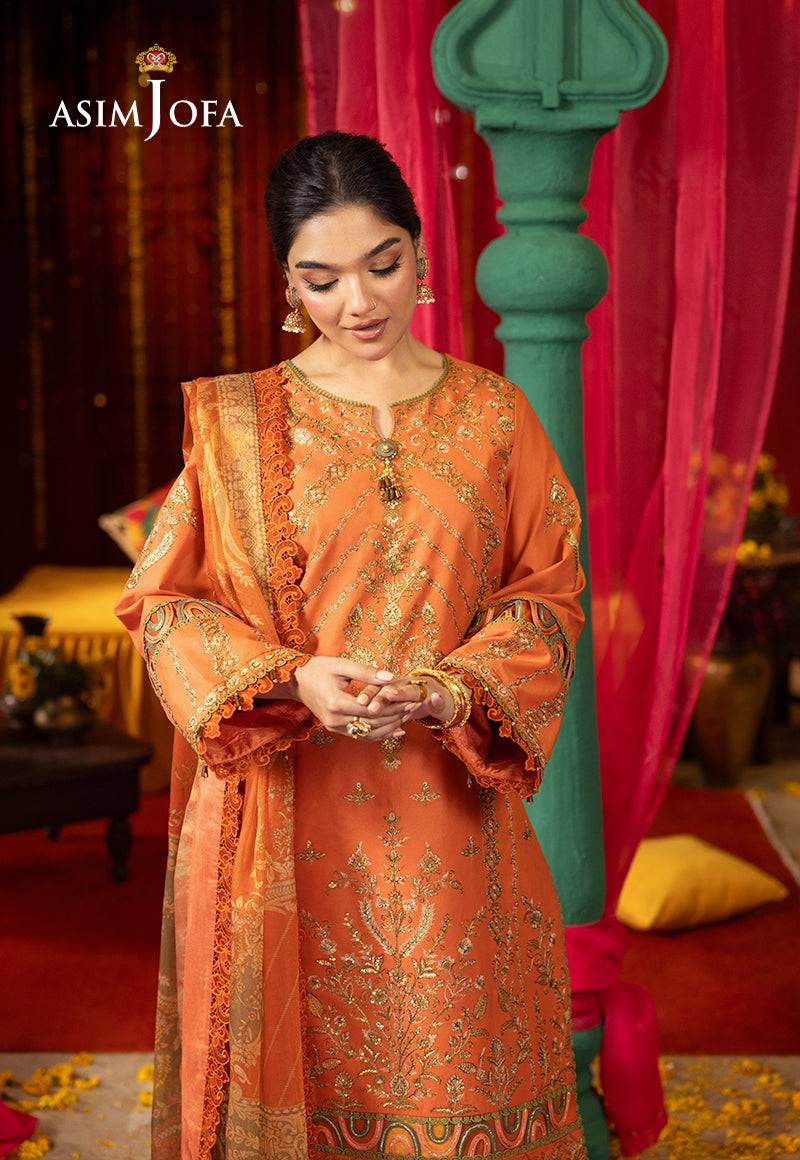 Asim Jofa | Asra Festive Essentials | AJRA-14 - Pakistani Designer Dress - by Asim Jofa | Type: Luxury - 100% Original at Saira Sultan