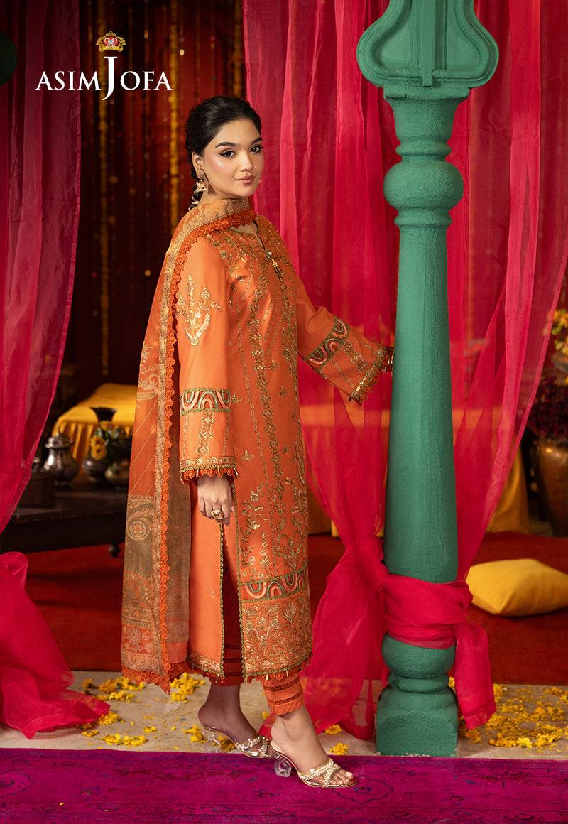 Asim Jofa | Asra Festive Essentials | AJRA-14 - Pakistani Designer Dress - by Asim Jofa | Type: Luxury - 100% Original at Saira Sultan