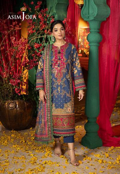 Asim Jofa | Asra Festive Essentials | AJRA-03 - Pakistani Designer Dress - by Asim Jofa | Type: Luxury - 100% Original at Saira Sultan