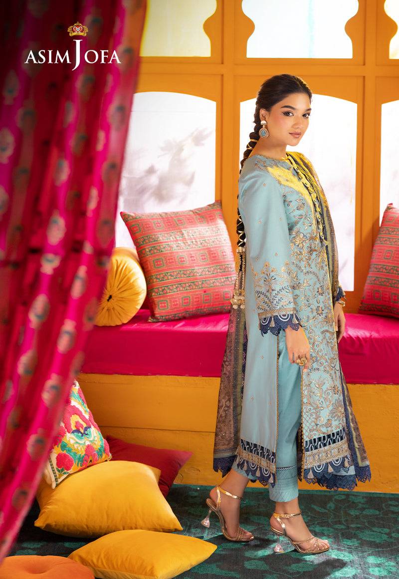 Asim Jofa | Asra Festive Essentials | AJRA-12 - Pakistani Designer Dress - by Asim Jofa | Type: Luxury - 100% Original at Saira Sultan