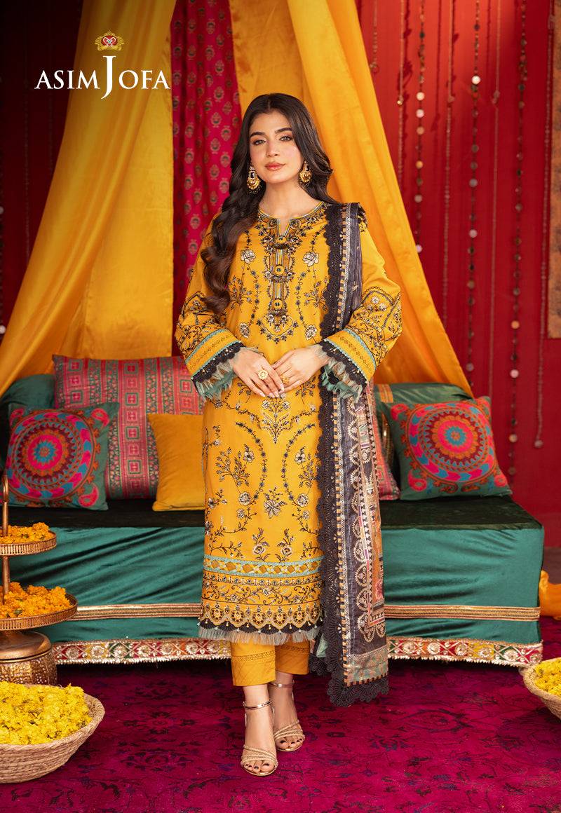 Asim Jofa | Asra Festive Essentials | AJRA-07 - Pakistani Designer Dress - by Asim Jofa | Type: Luxury - 100% Original at Saira Sultan
