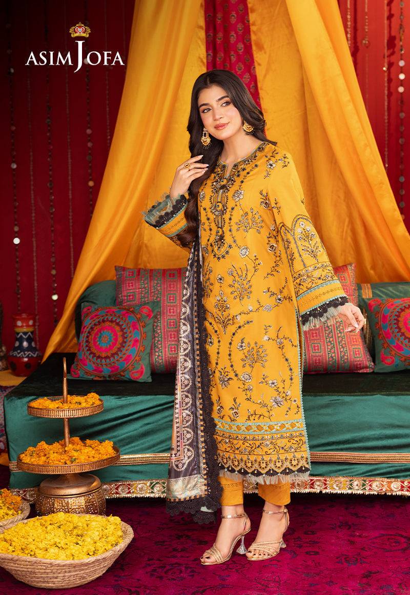 Asim Jofa | Asra Festive Essentials | AJRA-07 - Pakistani Designer Dress - by Asim Jofa | Type: Luxury - 100% Original at Saira Sultan