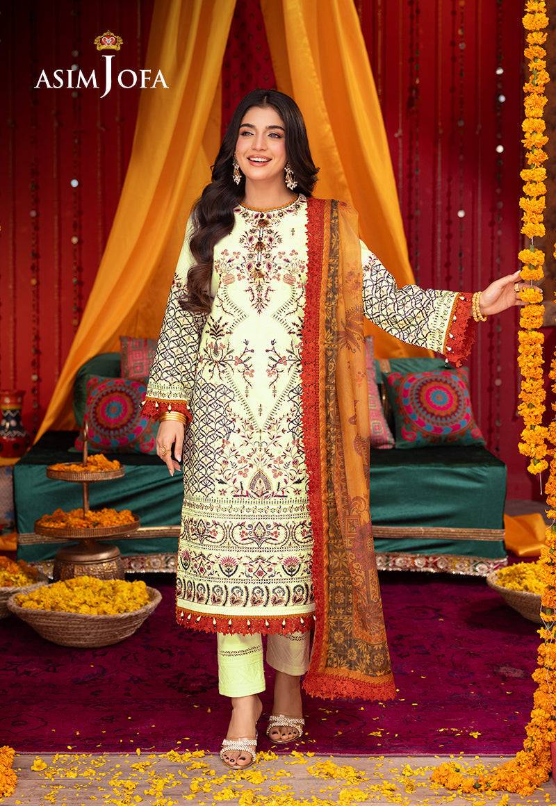 Asim Jofa | Asra Festive Essentials | AJRA-15 - Pakistani Designer Dress - by Asim Jofa | Type: Luxury - 100% Original at Saira Sultan