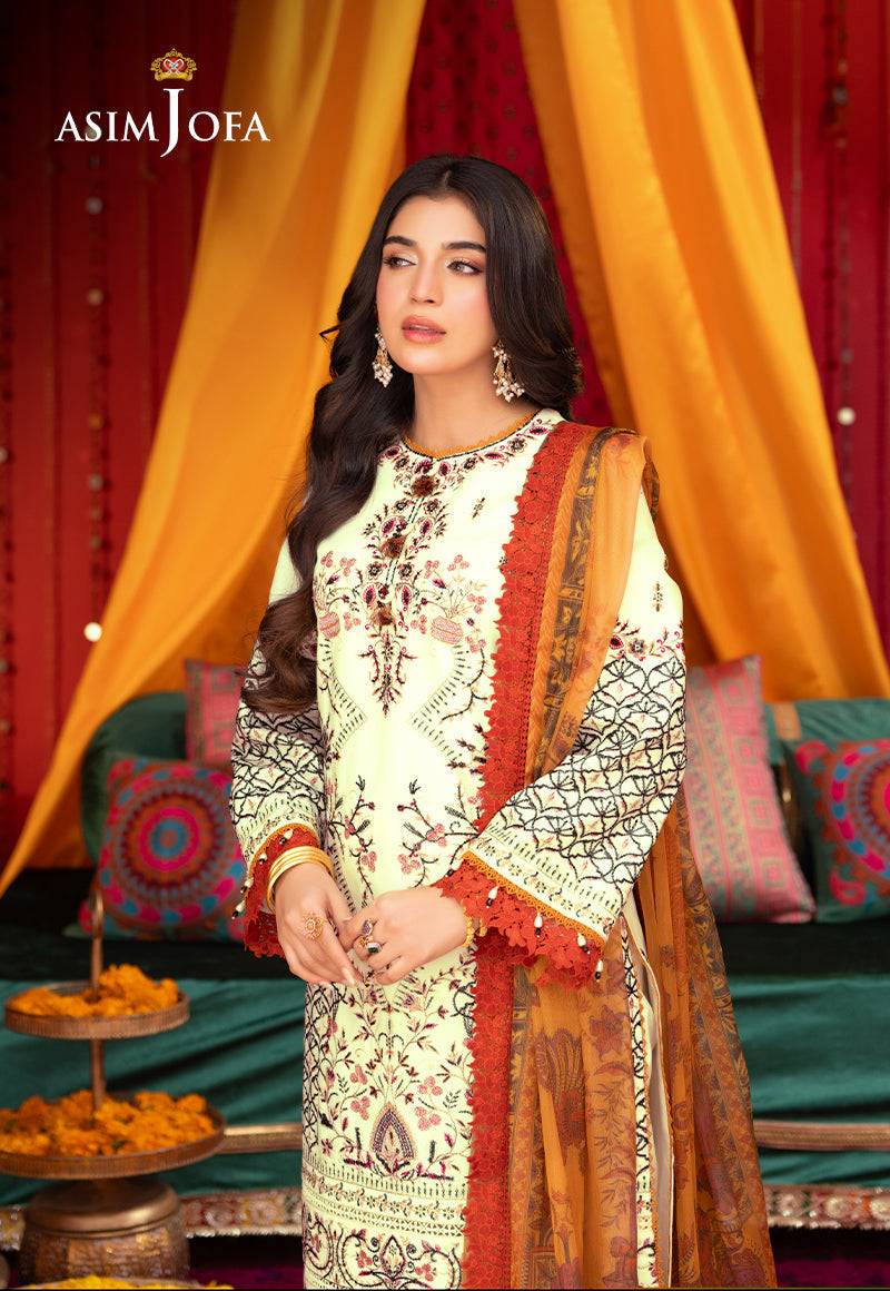Asim Jofa | Asra Festive Essentials | AJRA-15 - Pakistani Designer Dress - by Asim Jofa | Type: Luxury - 100% Original at Saira Sultan