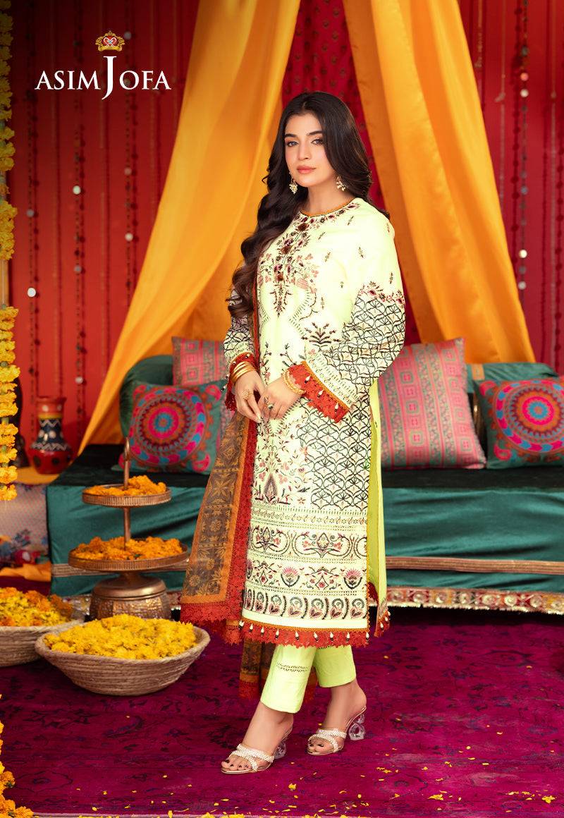 Asim Jofa | Asra Festive Essentials | AJRA-15 - Pakistani Designer Dress - by Asim Jofa | Type: Luxury - 100% Original at Saira Sultan