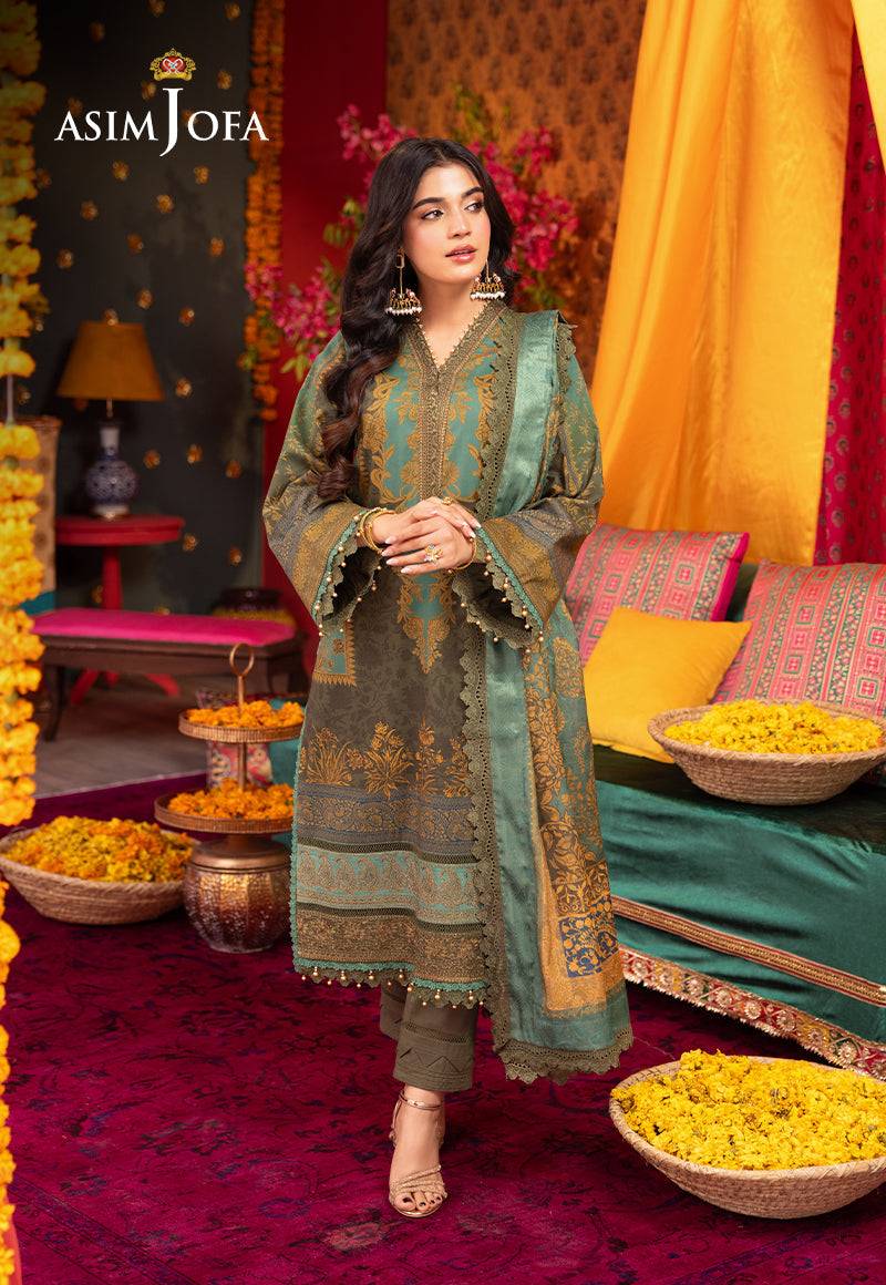 Asim Jofa | Asra Festive Essentials | AJRA-06 - Pakistani Designer Dress - by Asim Jofa | Type: Luxury - 100% Original at Saira Sultan