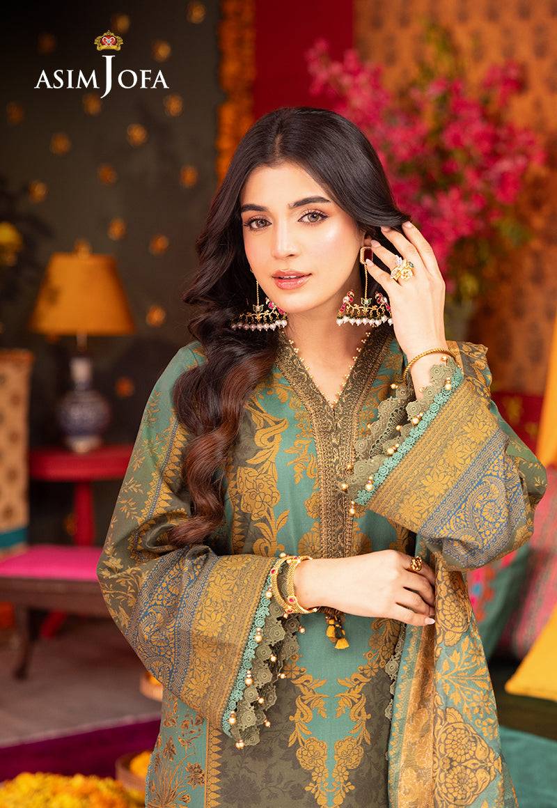 Asim Jofa | Asra Festive Essentials | AJRA-06 - Pakistani Designer Dress - by Asim Jofa | Type: Luxury - 100% Original at Saira Sultan