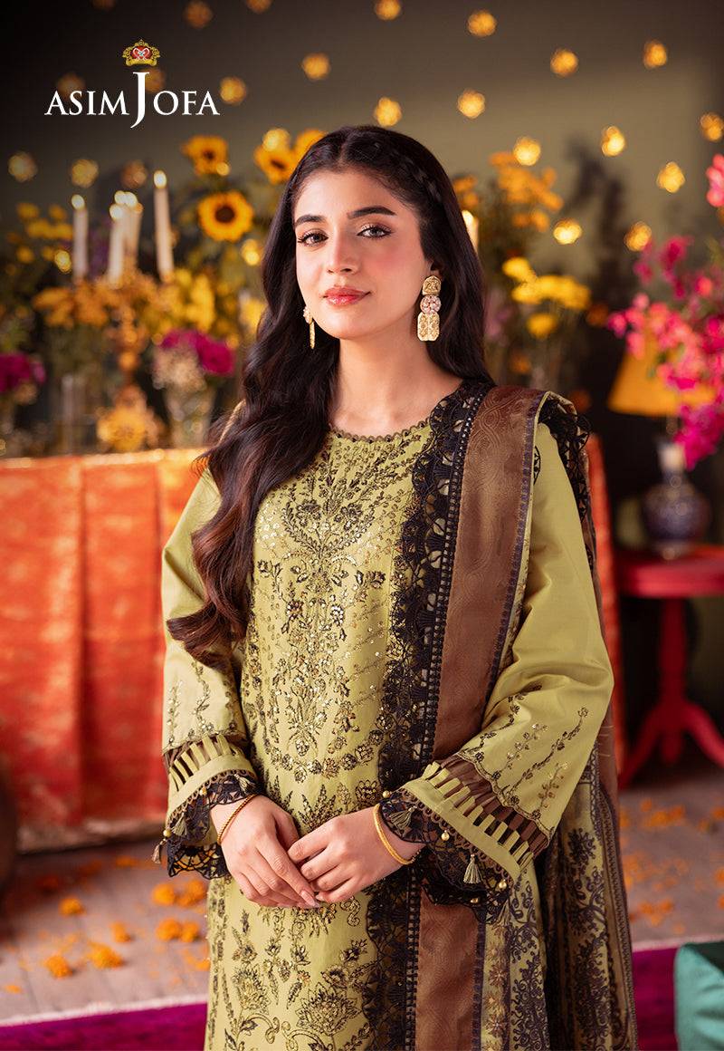 Asim Jofa | Asra Festive Essentials | AJRA-13 - Pakistani Designer Dress - by Asim Jofa | Type: Luxury - 100% Original at Saira Sultan