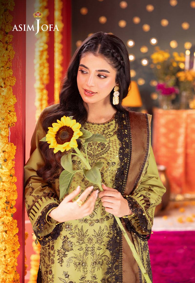 Asim Jofa | Asra Festive Essentials | AJRA-13 - Pakistani Designer Dress - by Asim Jofa | Type: Luxury - 100% Original at Saira Sultan