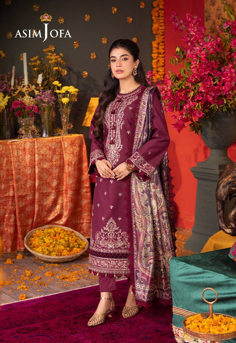 Asim Jofa | Asra Festive Essentials | AJRA-08 - Pakistani Designer Dress - by Asim Jofa | Type: Luxury - 100% Original at Saira Sultan