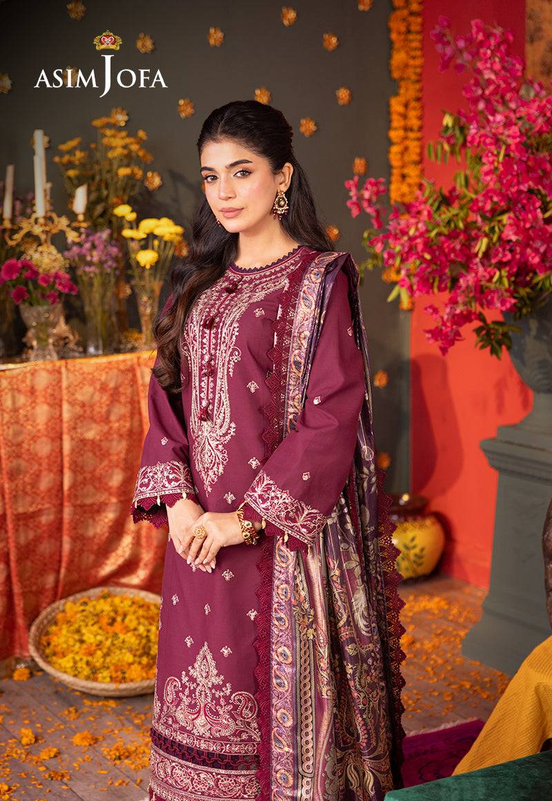 Asim Jofa | Asra Festive Essentials | AJRA-08 - Pakistani Designer Dress - by Asim Jofa | Type: Luxury - 100% Original at Saira Sultan
