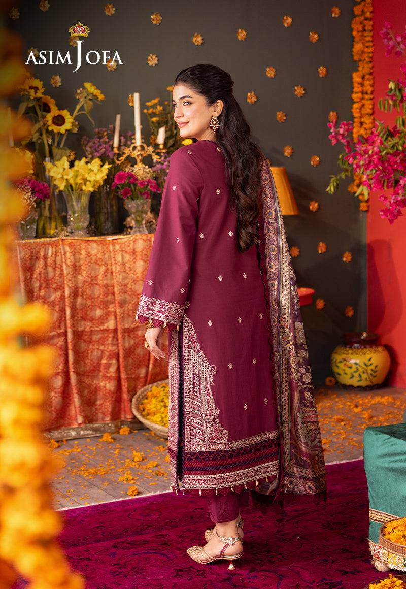 Asim Jofa | Asra Festive Essentials | AJRA-08 - Pakistani Designer Dress - by Asim Jofa | Type: Luxury - 100% Original at Saira Sultan