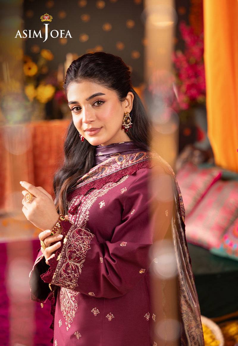 Asim Jofa | Asra Festive Essentials | AJRA-08 - Pakistani Designer Dress - by Asim Jofa | Type: Luxury - 100% Original at Saira Sultan