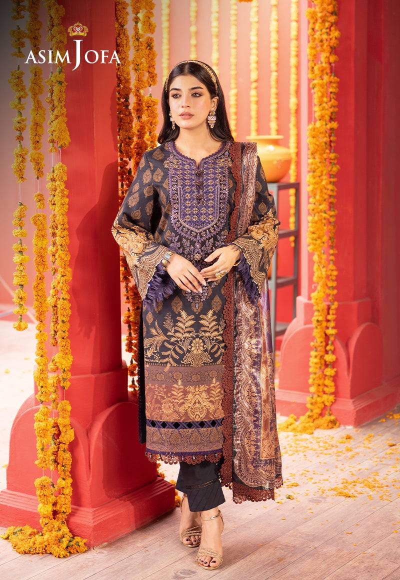 Asim Jofa | Asra Festive Essentials | AJRA-01 - Pakistani Designer Dress - by Asim Jofa | Type: Luxury - 100% Original at Saira Sultan