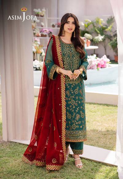 Asim Jofa | Dhanak Rang Collection | AJCF-11 - Pakistani Designer Dress - by Asim Jofa | Type: Formal - 100% Original at Saira Sultan