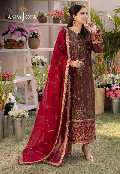 Asim Jofa | Dhanak Rang Collection | AJCF-27 - Pakistani Designer Dress - by Asim Jofa | Type: Formal - 100% Original at Saira Sultan