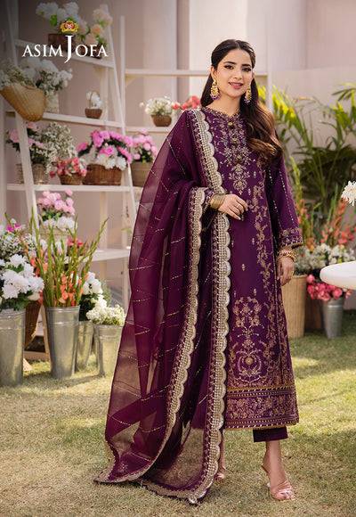 Asim Jofa | Dhanak Rang Collection | AJCF-22 - Pakistani Designer Dress - by Asim Jofa | Type: Formal - 100% Original at Saira Sultan