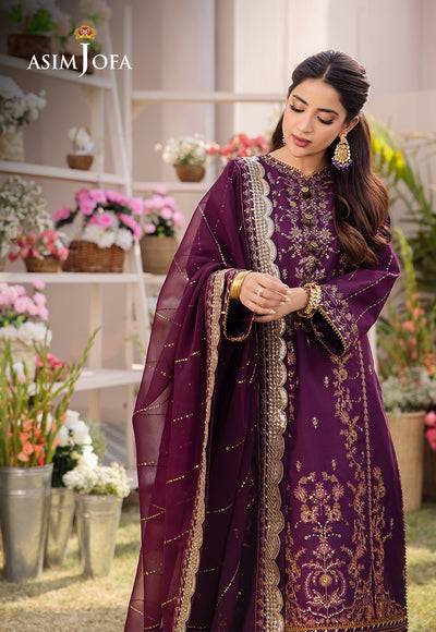 Asim Jofa | Dhanak Rang Collection | AJCF-22 - Pakistani Designer Dress - by Asim Jofa | Type: Formal - 100% Original at Saira Sultan