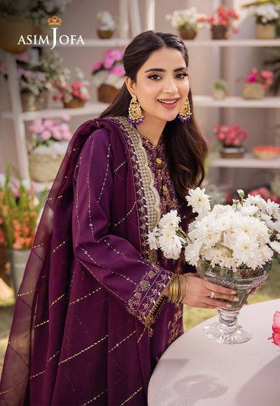 Asim Jofa | Dhanak Rang Collection | AJCF-22 - Pakistani Designer Dress - by Asim Jofa | Type: Formal - 100% Original at Saira Sultan
