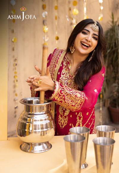 Asim Jofa | Chamak Damak Festive 24 | AJCD-21 - Pakistani Designer Dress - by Asim Jofa | Type: Formal - 100% Original at Saira Sultan