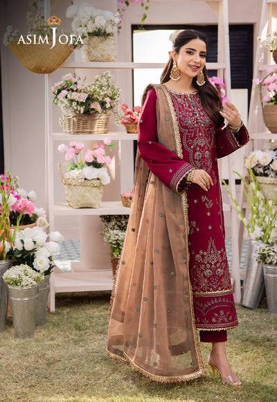 Asim Jofa | Dhanak Rang Collection | AJCF-20 - Pakistani Designer Dress - by Asim Jofa | Type: Formal - 100% Original at Saira Sultan