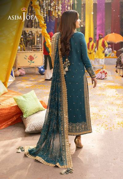 Asim Jofa | Chamak Damak Festive 24 | AJCD-07 - Pakistani Designer Dress - by Asim Jofa | Type: Formal - 100% Original at Saira Sultan