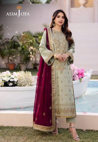 Asim Jofa | Dhanak Rang Collection | AJCF-06 - Pakistani Designer Dress - by Asim Jofa | Type: Formal - 100% Original at Saira Sultan