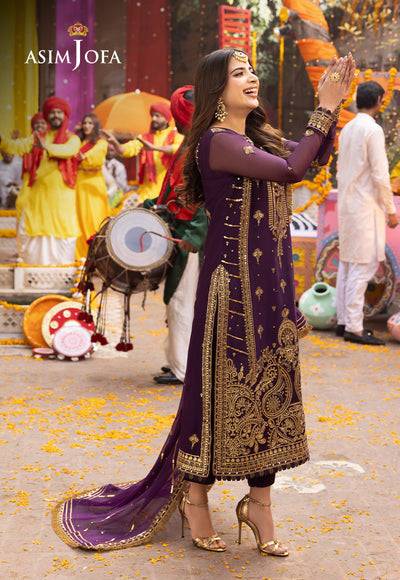 Asim Jofa | Chamak Damak Festive 24 | AJCD-17 - Pakistani Designer Dress - by Asim Jofa | Type: Formal - 100% Original at Saira Sultan