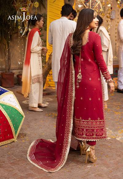 Asim Jofa | Chamak Damak Festive 24 | AJCD-25 - Pakistani Designer Dress - by Asim Jofa | Type: Formal - 100% Original at Saira Sultan