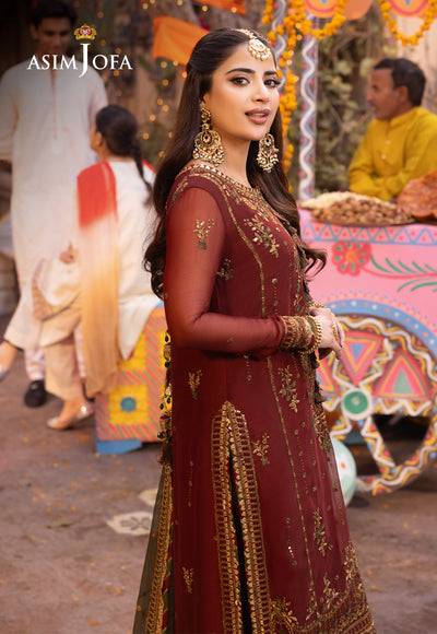 Asim Jofa | Chamak Damak Festive 24 | AJCD-22 - Pakistani Designer Dress - by Asim Jofa | Type: Formal - 100% Original at Saira Sultan