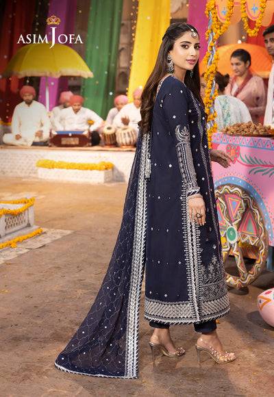 Asim Jofa | Chamak Damak Festive 24 | AJCD-24 - Pakistani Designer Dress - by Asim Jofa | Type: Formal - 100% Original at Saira Sultan